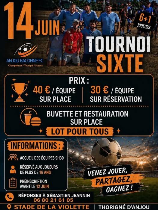Tournoi de sixte-Thorigné d'Anjou