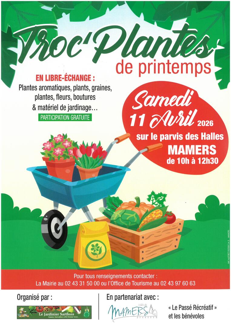 Troc plantes printemps