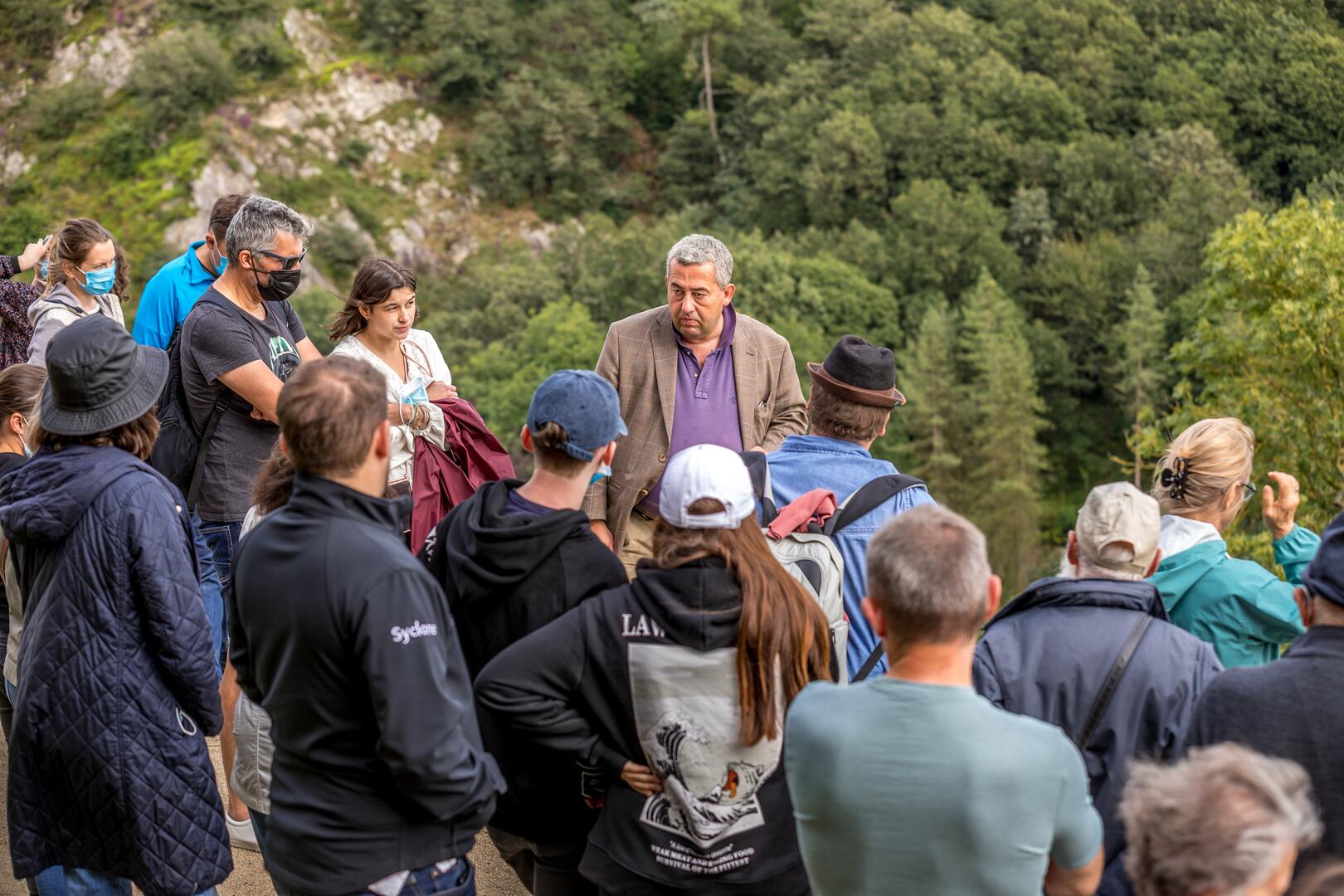 Visite Patrimoine de Ste Suzanne © Fabien CHERE