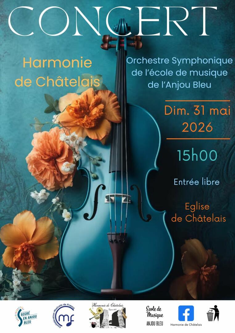 Concert de printemps 2026 - Châtelais - FMA - 49