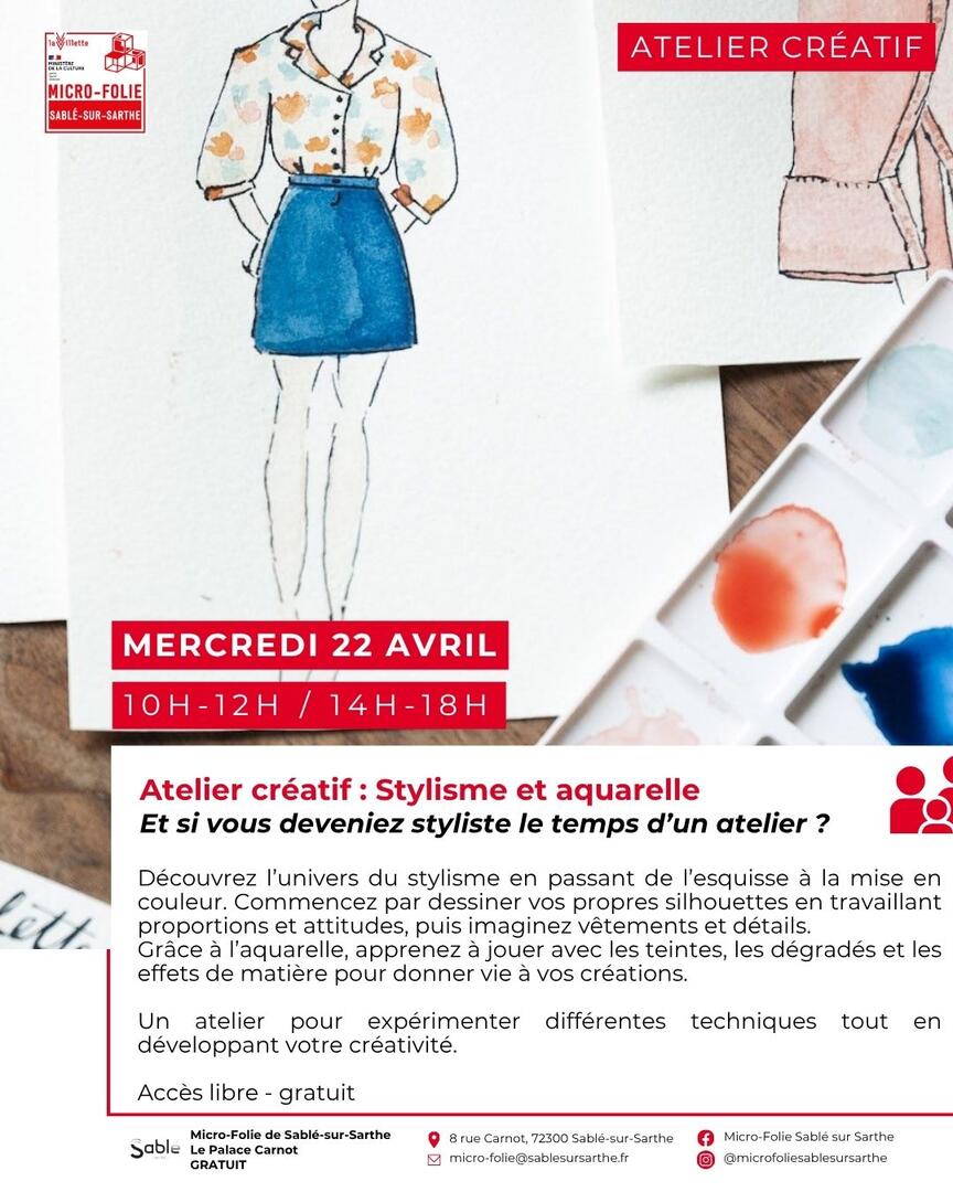 Atelier créatif : stylisme