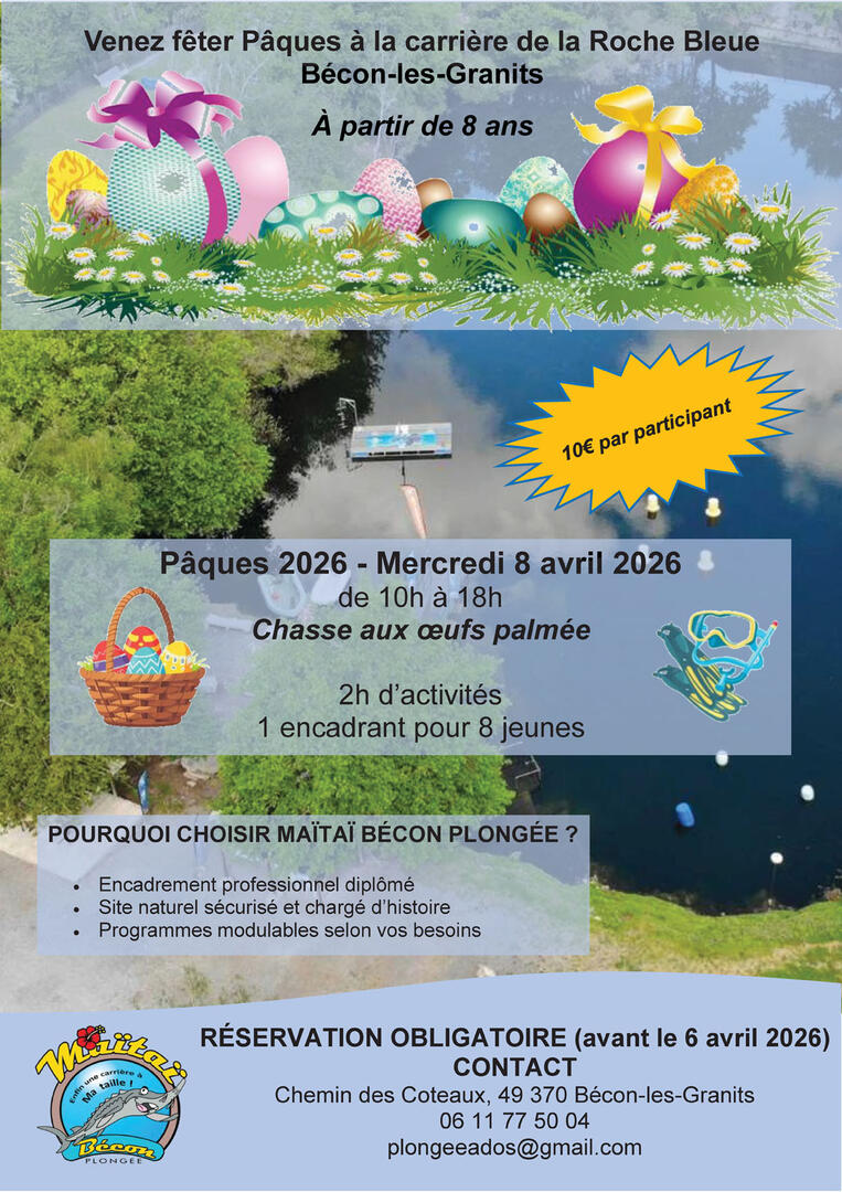 Chasse aux oeufs 2026 MBP