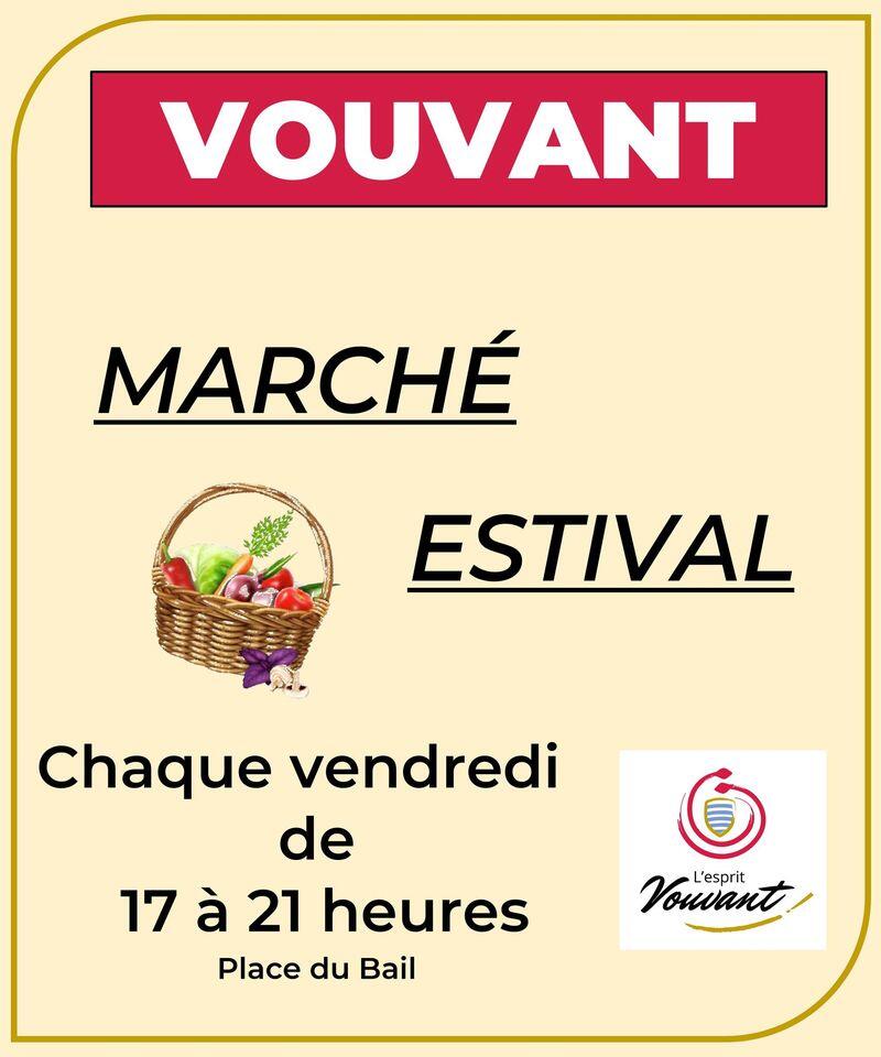 Marché estival vouvant 2022