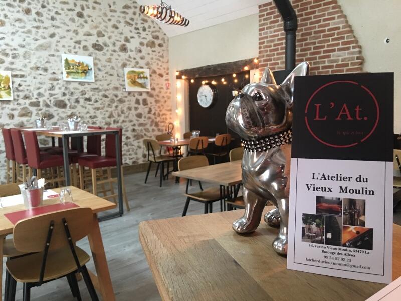 restaurant atelier du vieux moulin_la bazouge des alleux