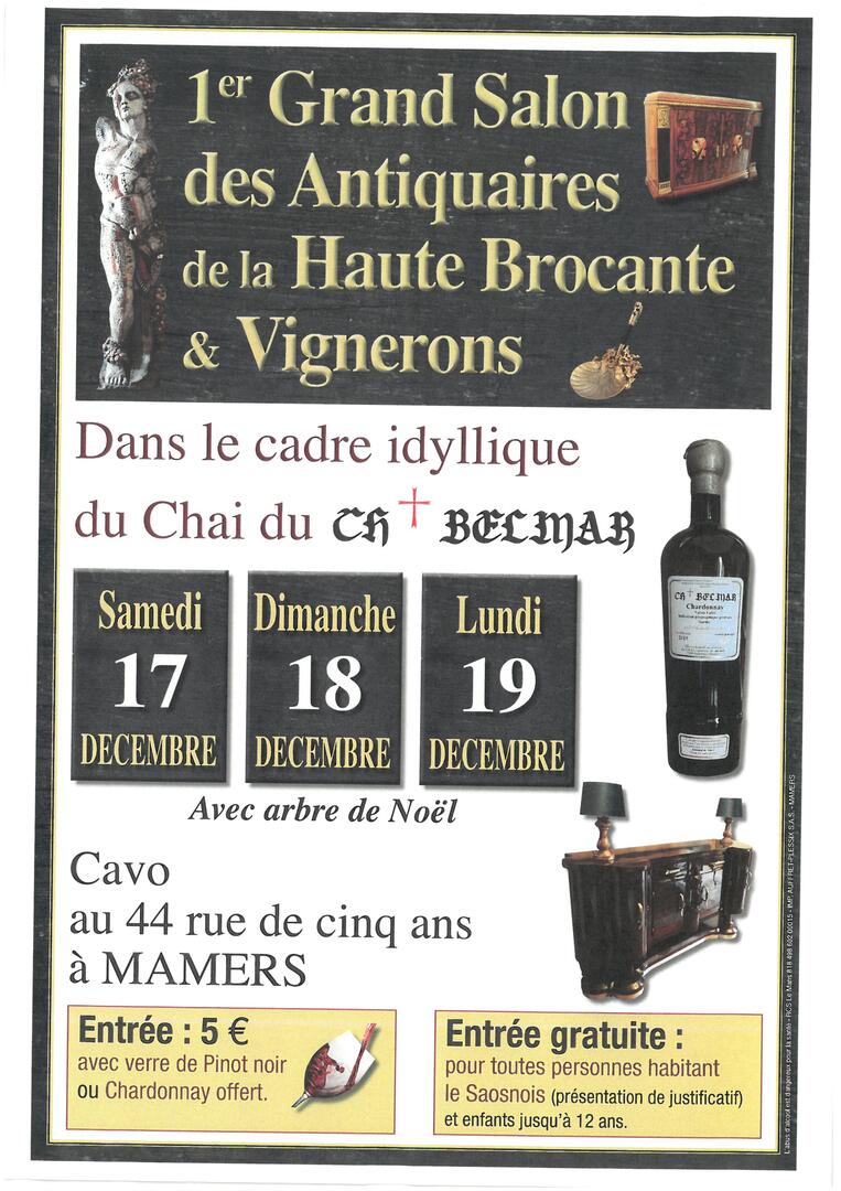 sALON DES ANTIQUAIRES CAVO