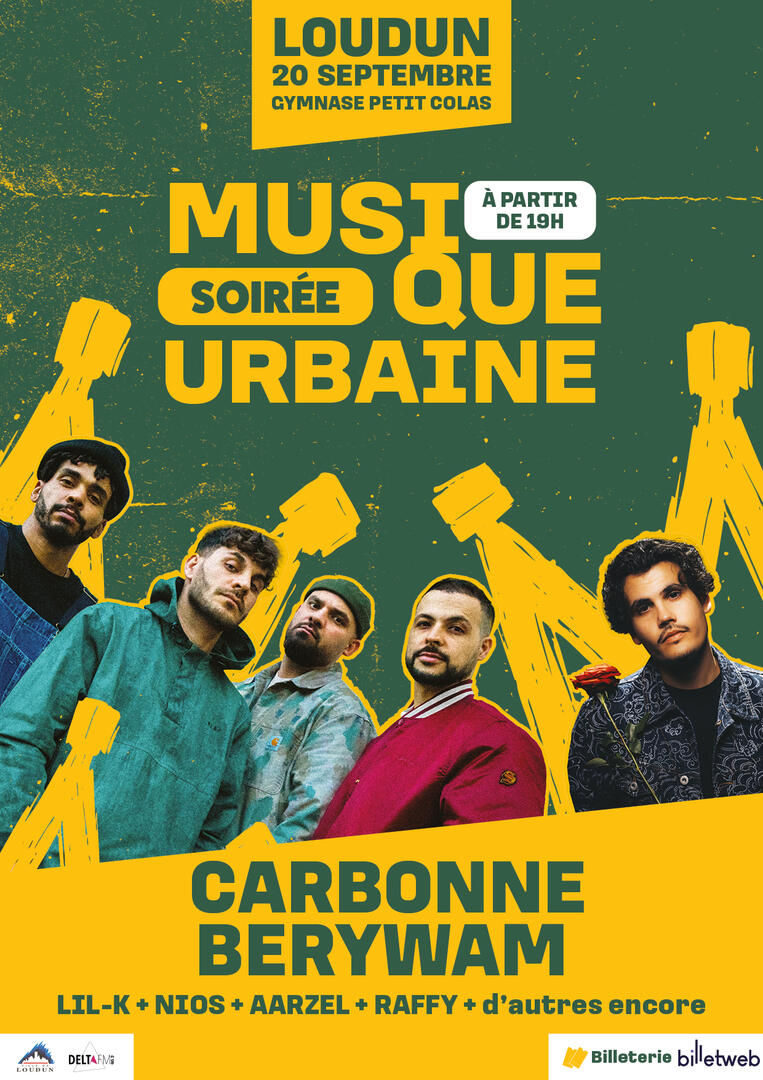 affiche musique urbaine