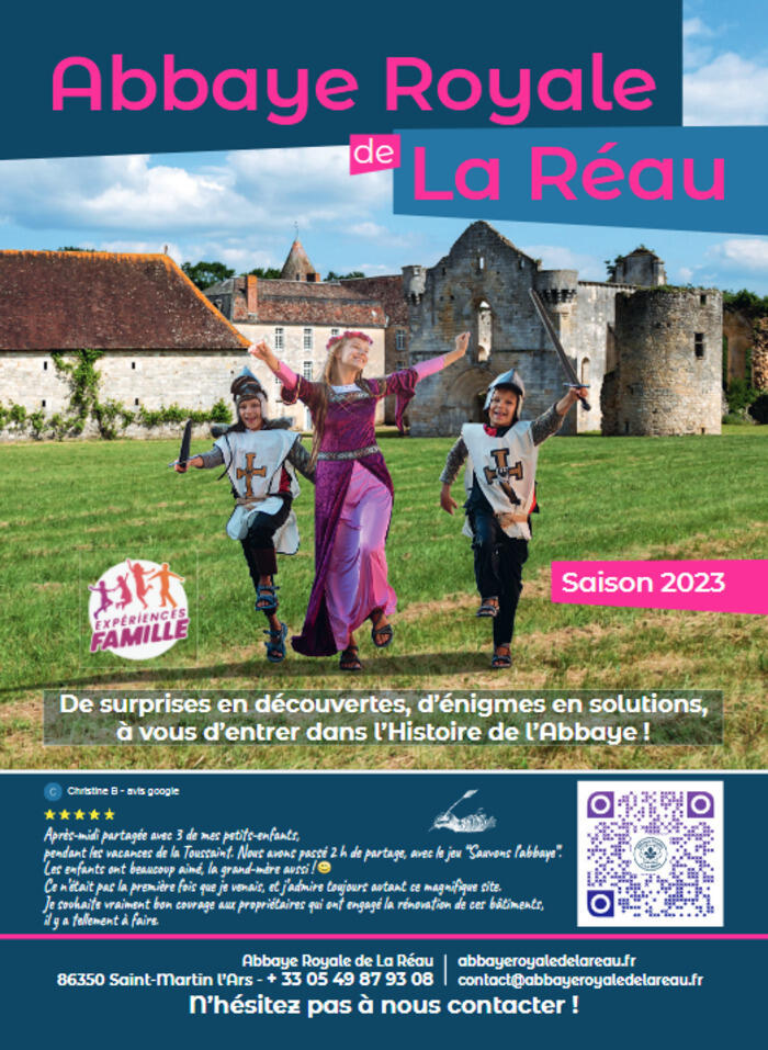 Réouverture de l'Abbaye Royale de La Réau_1