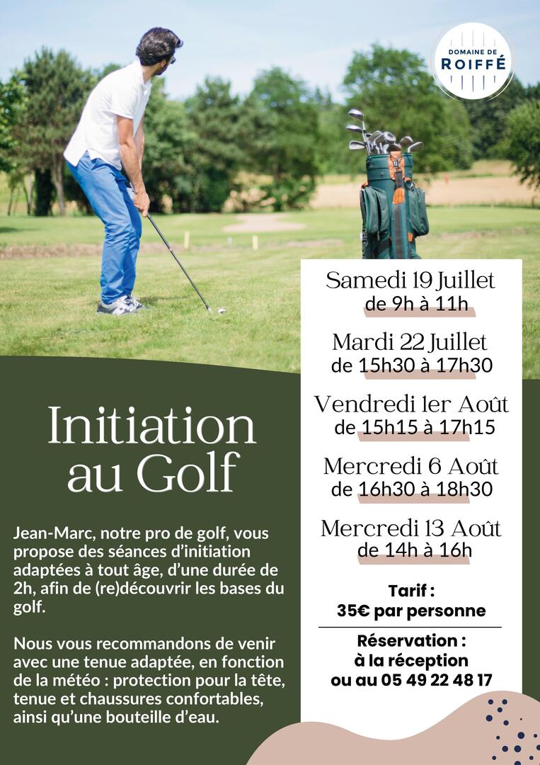 Initiation Golf