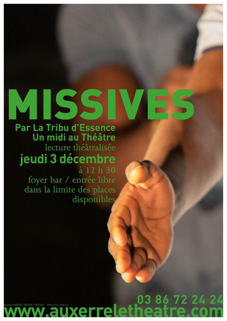 Affiche A3 Missives