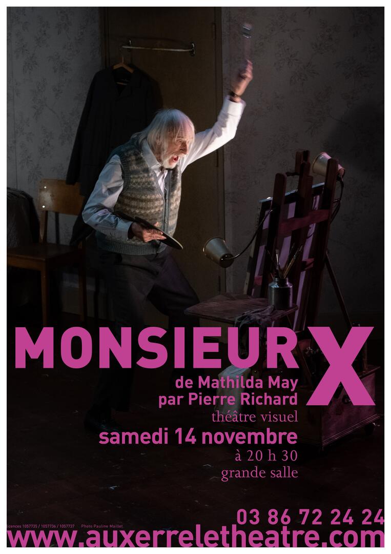 Affiche A3 Monsieur X