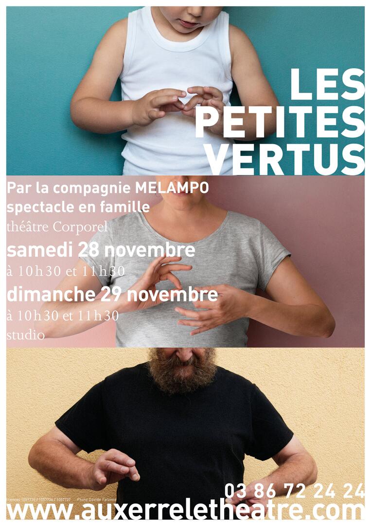 Affiche A3 Les petites vertus