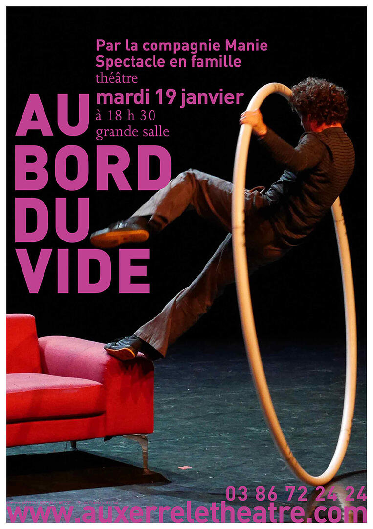 Affiche A3 au bord du vide