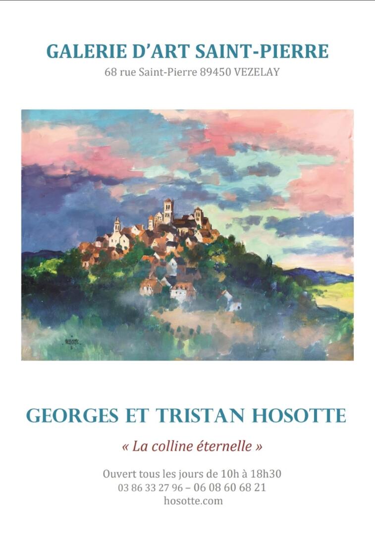 Affiche expo Hosotte recto