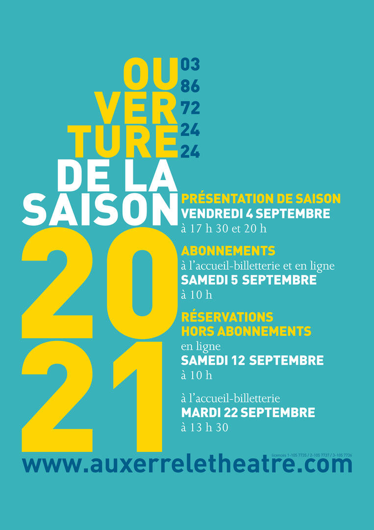 affiche ouverture de saison 20 21 basse deff
