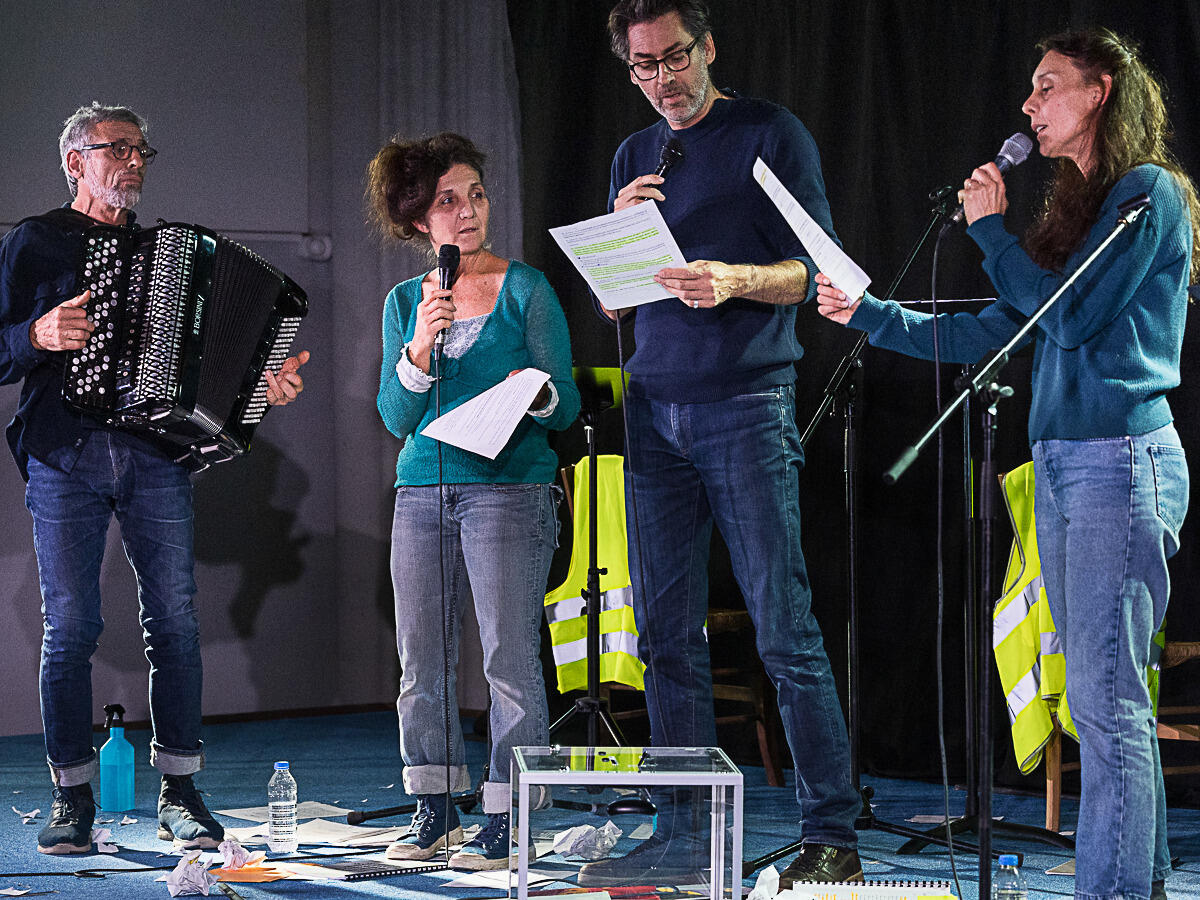 Reportage- Théâtre : les cahiers de doléances de l’Aude