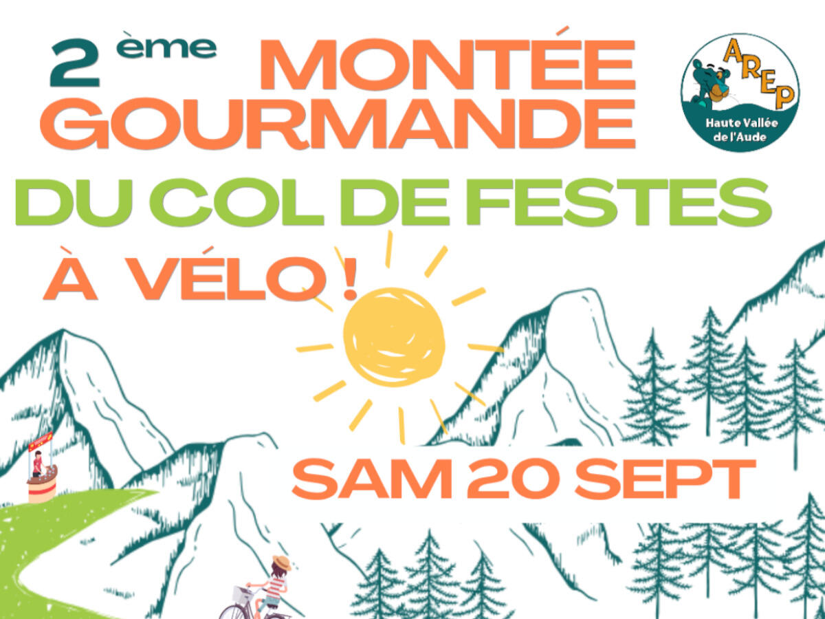 Montée gourmande du col de Festes à vélo
