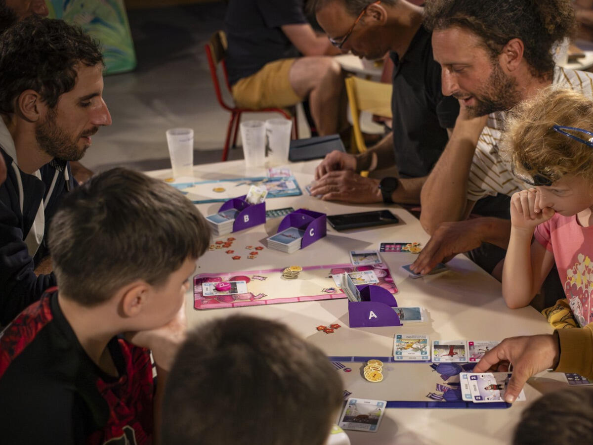 Soirée jeu à l'EVS