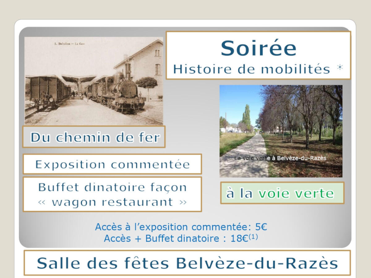 SOIRÉE - HISTOIRE DE MOBILITÉS