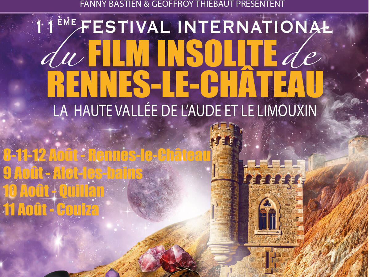 11ÈME FESTIVAL INTERNATIONAL DU FILM INSOLITE DE RENNES-LE-CHÂTEAU