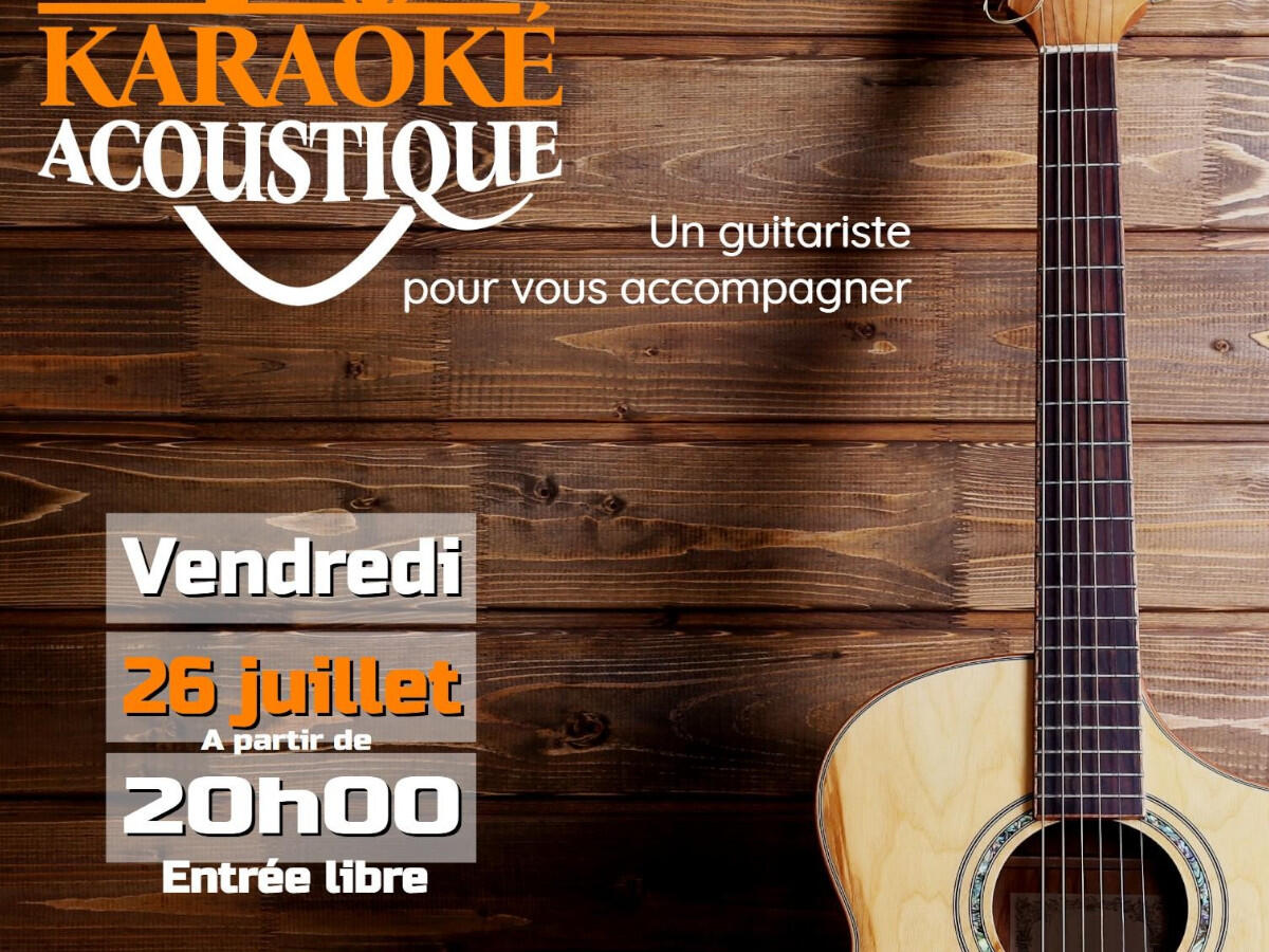 KARAOKE ACOUSTIQUE
