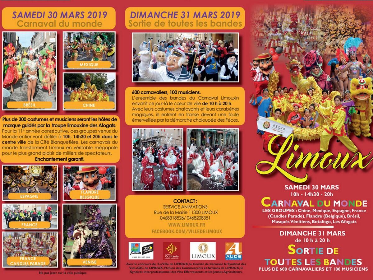 CARNAVALS DU MONDE 2019