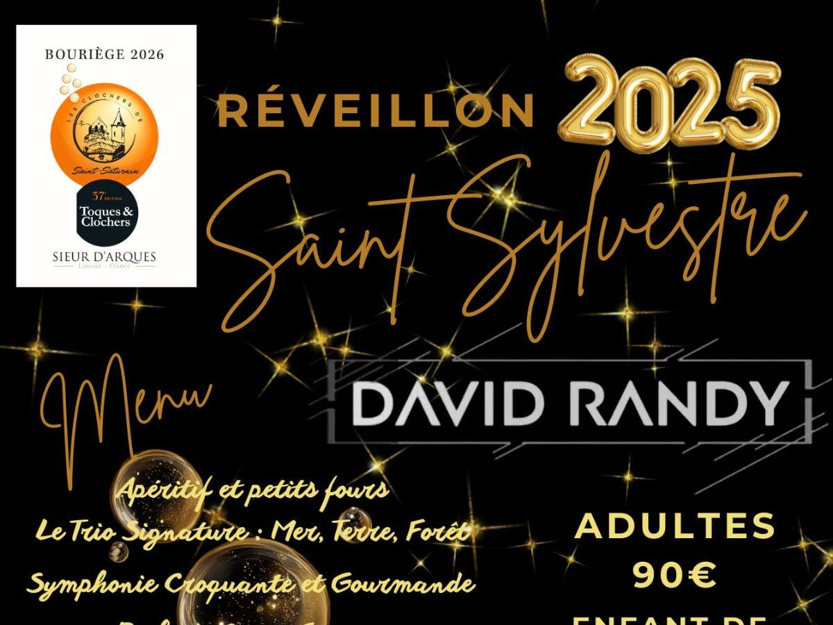 REVEILLON 2025 SAINT-SYLVESTRE