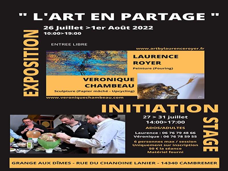 1 Exposition Véronique Chambeau et laurence ROYER