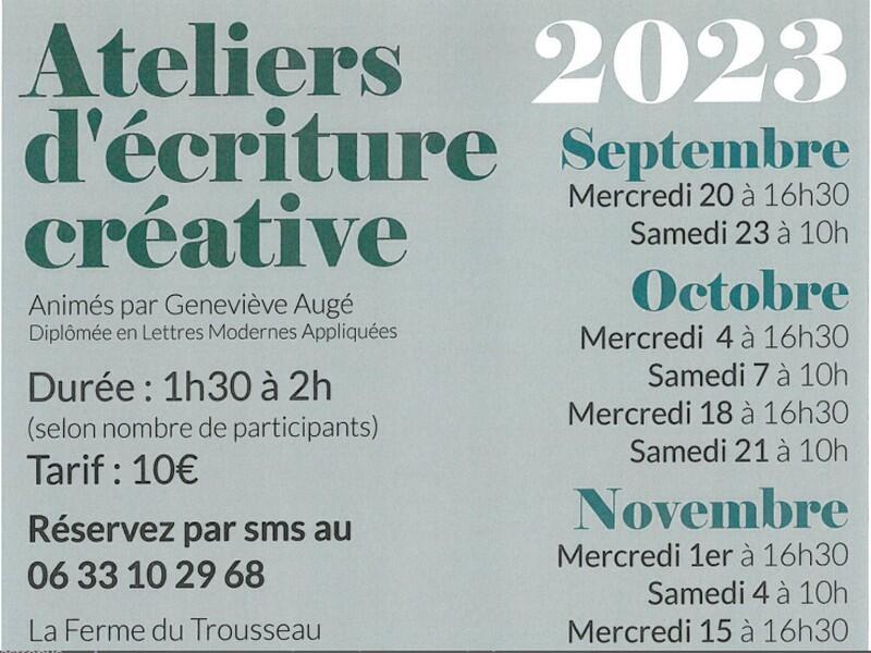 Atelier écriture