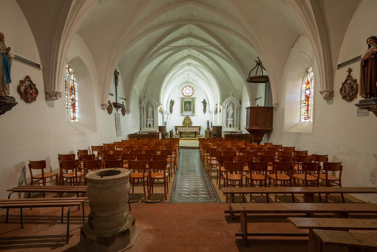 ÉGLISE SAINTE HONORINE - L'OUDON (AMMEVILLE) Intérieur