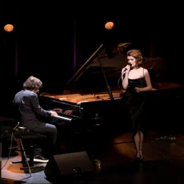 Elodie Frégé et André Manoukian