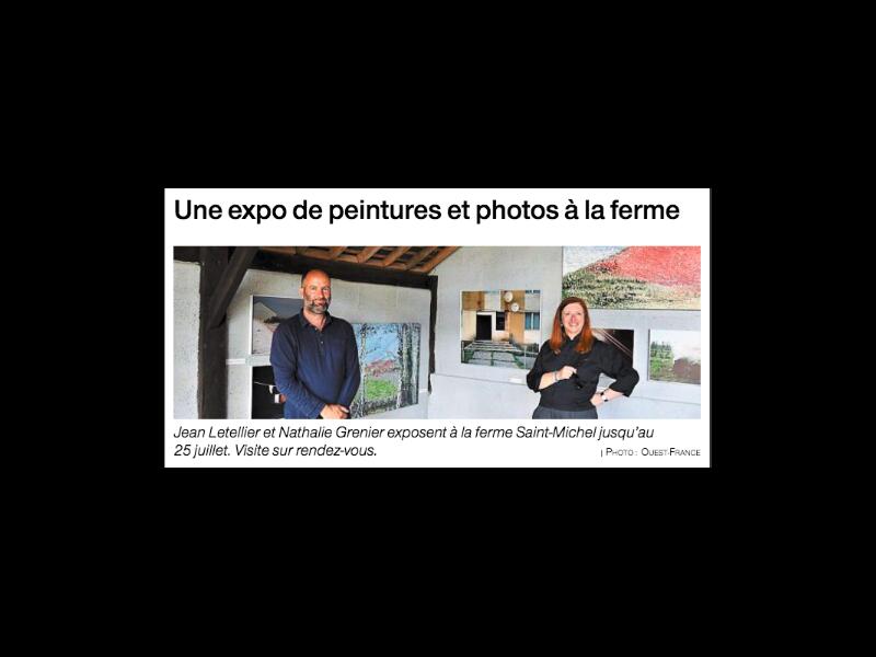 Expo Peintures et photos à la ferme - Cambremer tourin