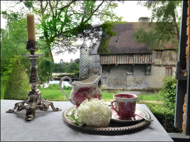 Manoir de Livet - Saint-Germain-de-Livet (vue)