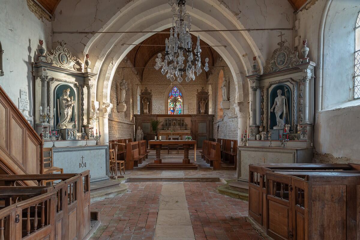 ÉGLISE SAINT-GERVAIS & SAINT-PROTAIS - MITTOIS Intérieur