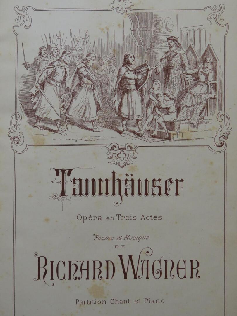 TANNHAUSER. Dessin