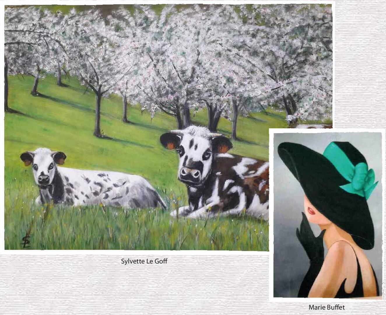 affiche exposition SYLVETTE LE GOFF