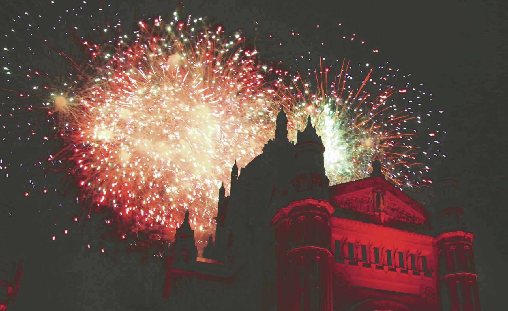 feu d'artifice