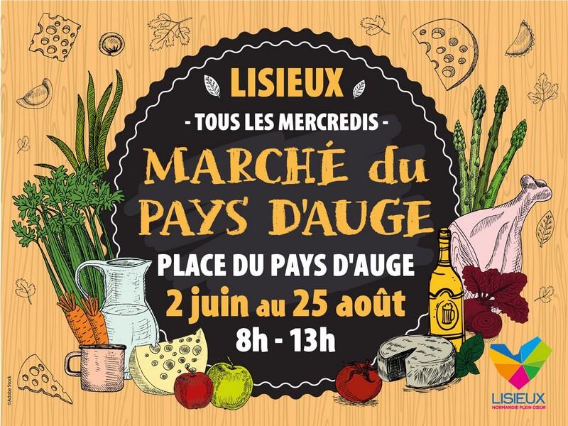 Marché du Pays d'Auge Lisieux été 2021