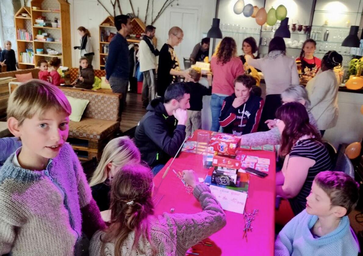 Jeux familles Café des artistes