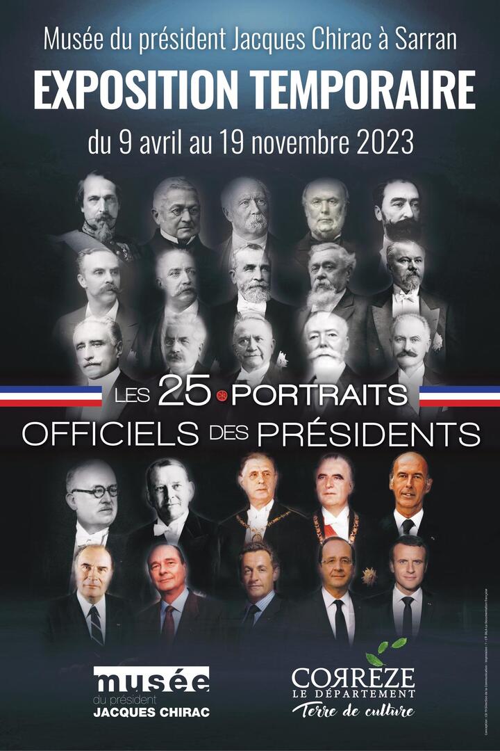 Exposition "Les 25 portraits officiels des Présidents"_1