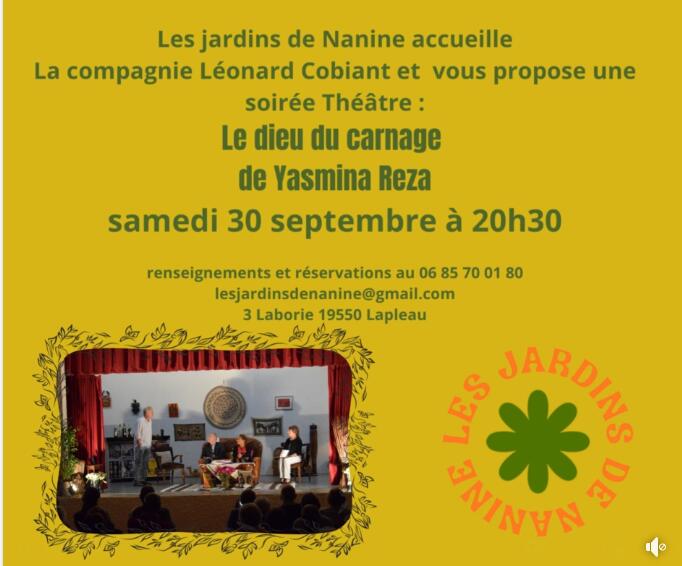 Soirée théâtre