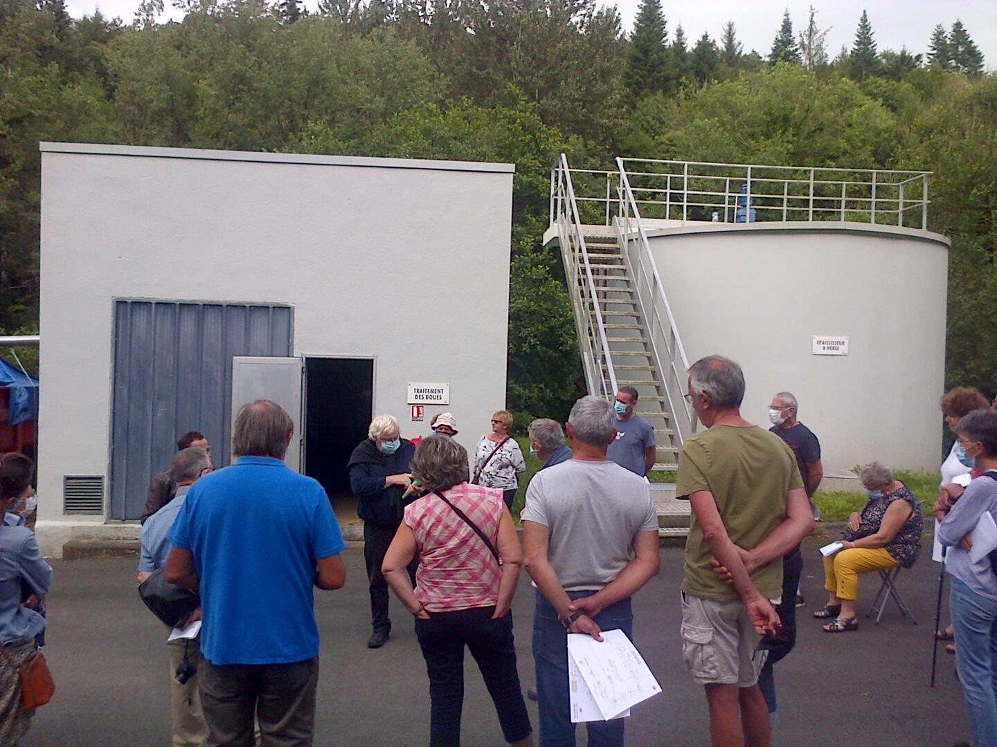 visite usine potabilisation Traou Long