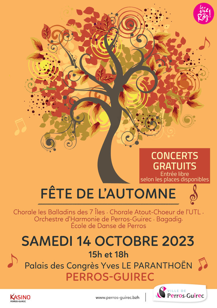 Affiche Fête de l'automne