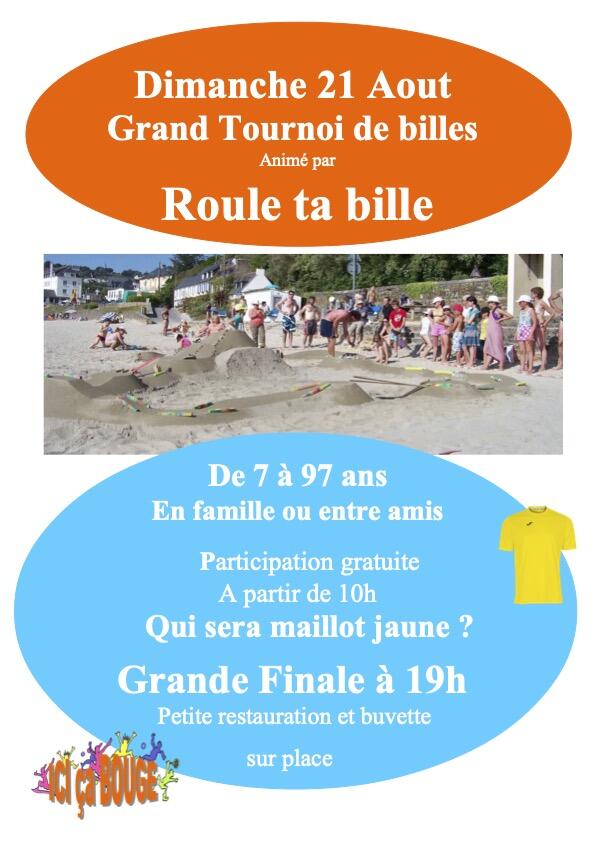 Affiche Roule ta bille Aout