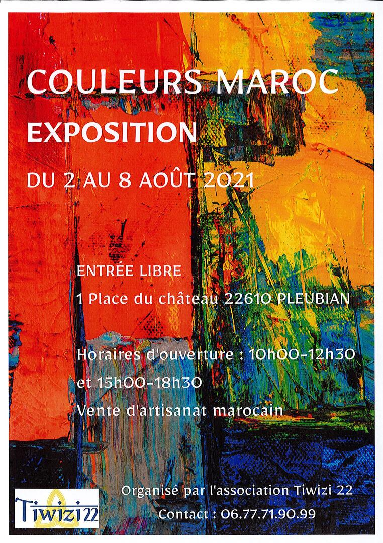 Affiche expo Maroc