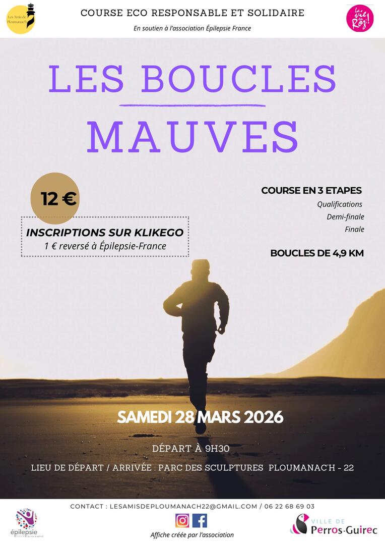 Affiche les boucles mauves 2026