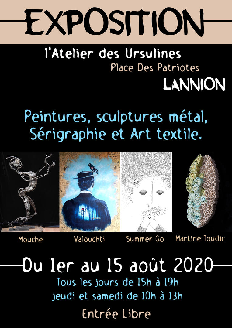 AfficheexpoLANNIONaout2020 Valouchti