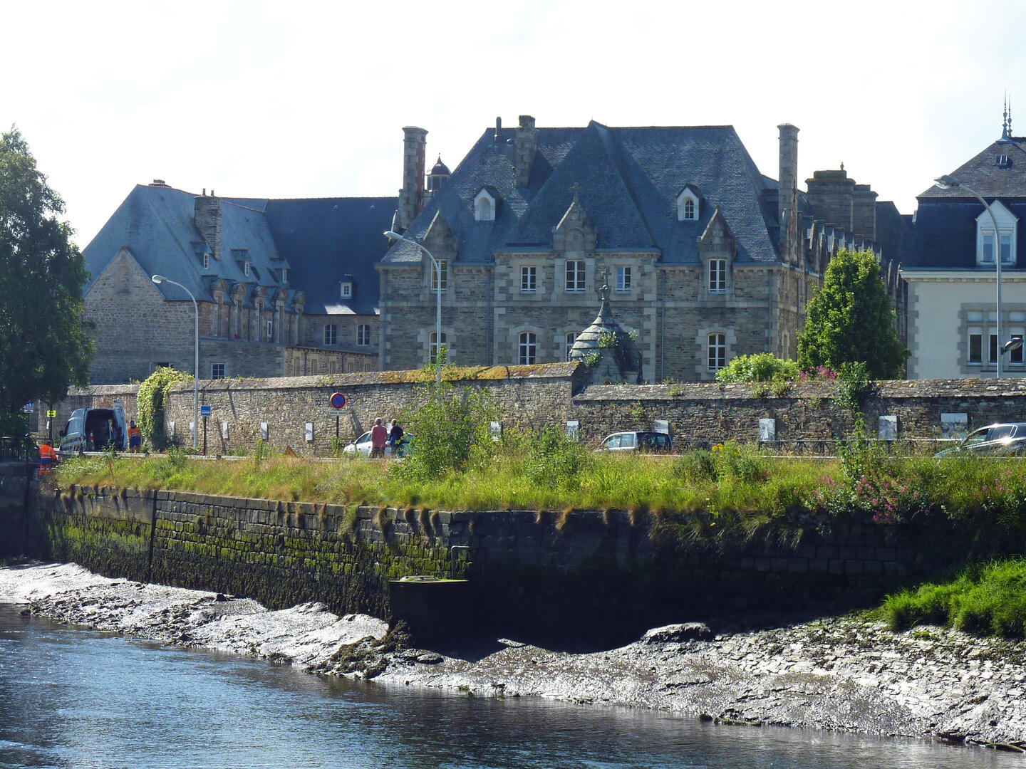 Lannion - Quai Foch, ancien quai Sainte-Anne