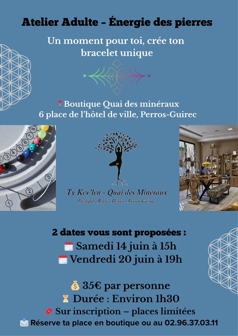 Atelier Adulte – Création de Bracelet