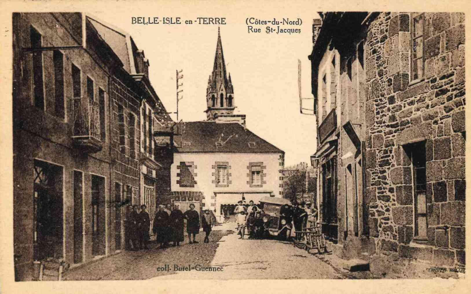 Belle-Isle en Terre sous l'occupation
