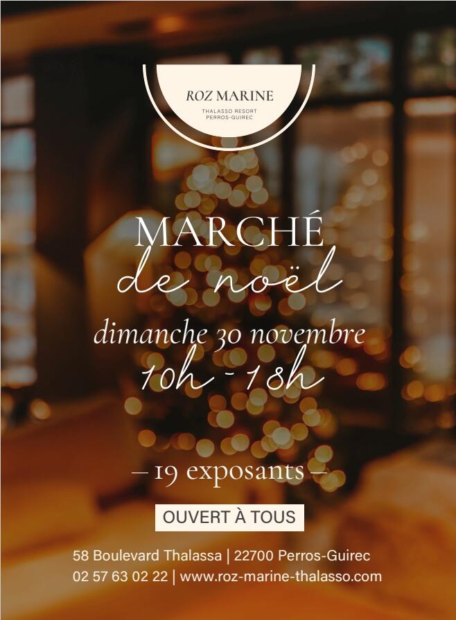 Marché de Noël Roz Marine